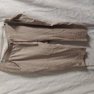 Bobbie Brooks cropped knit track capri pants 3X